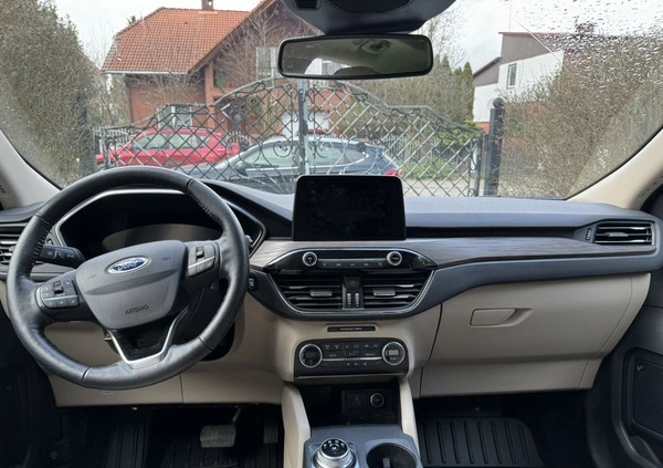 Ford Kuga cena 92900 przebieg: 56878, rok produkcji 2020 z Trzebnica małe 37